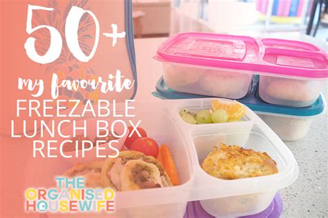 freezable lunch box recipes